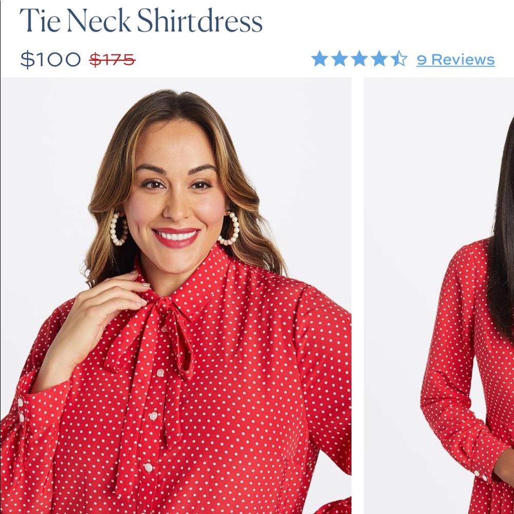 Draper James  polka dot dress
